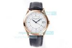 Swiss Replica Patek Philippe Calatrava 5296G Rose Gold White Dial Watch 40MM